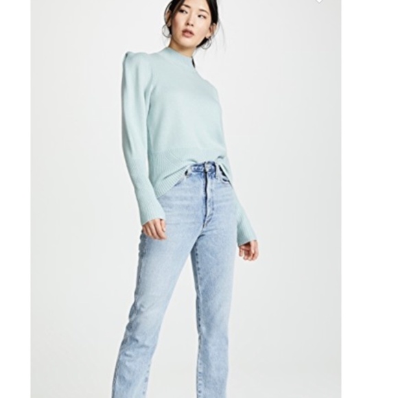 Joie Marquetta Light Blue Wool Sweater NWT - Picture 3 of 7